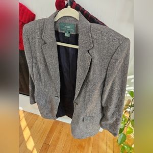 Ralph Lauren Herringbone Tweed Blazer